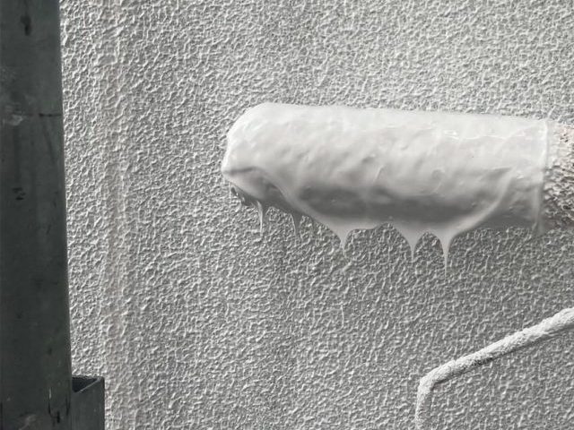 明石市の外壁下塗り